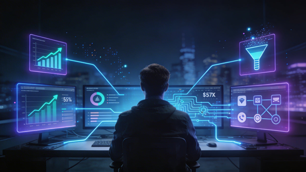 Marketing com IA para Criadores e Empreendedores Digitais: O Guia Definitivo Para Construir Uma Máquina de Marca e Vendas