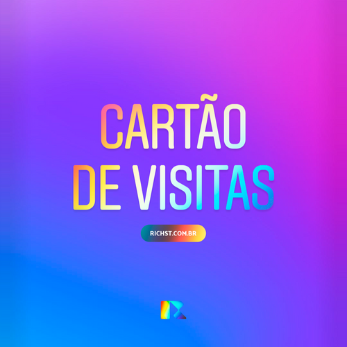 Criação de Arte: Cartão de Visitas