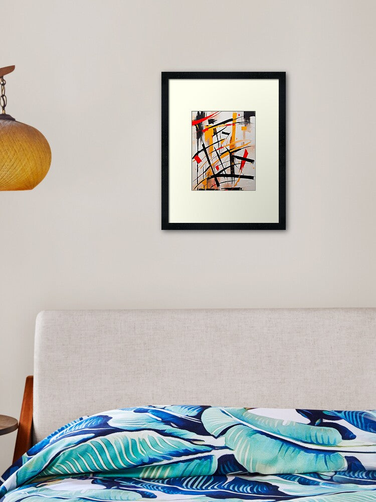 Framed Art Print Momentum