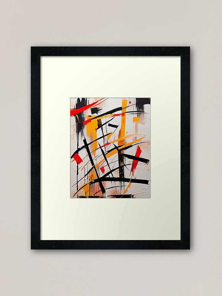 Framed Art Print Momentum