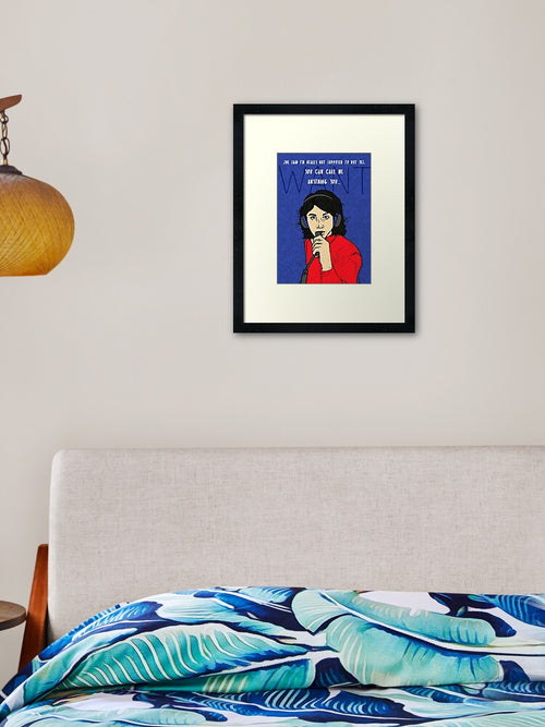 Framed Art Print RICH x Arctic Monkeys