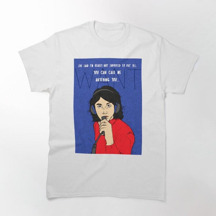 Camiseta "Anything You Want" (Azul)