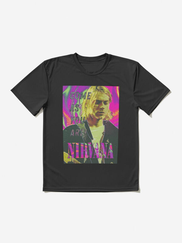 Camiseta "Nirvana" (Preta)